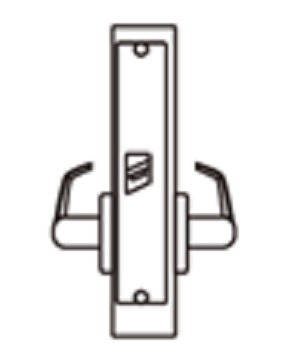 ANSI Commercial Mortise Lock - Passage Lock 通道鎖