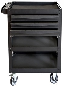 Three Drawers &Three Shelves Tool Trolley Cart