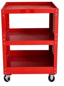 Three Shelves Tool Trolley Cart