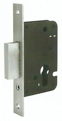 Euro Mortise Dead Bolt Fire Rated Lock Case (Lock Body)
