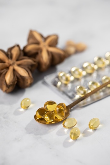 Sacha Inchi Oil Health Supplement Capsules (Vegetarian Diet) Sacha Inchi Oil Health Supplement Capsules (Vegetarian Diet)