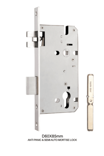 Anti Panic Exit & Semi Auto Euro Mortise Lock Body