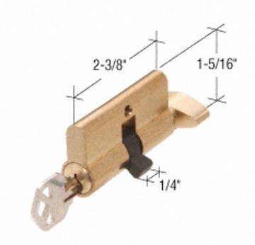 Euro Profile Single Cylinder - (Kwikset/Yale Keyway)