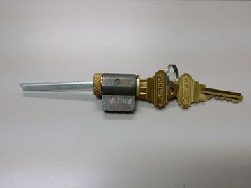Bored Lock Cylinder for Knob/Lever Lock (Schlage Keyway)